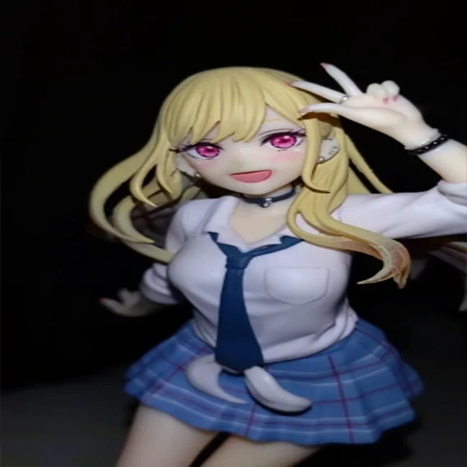 My Dress Up Darling MARIN KITAKAWA Uniform Anime Figure Toys 18cm PVC Model Collector Birthday Gift My Dress Up Darling MARIN KITAKAWA Uniform Anime Figure Toys 18cm PVC Model Collector Birthday Gift
